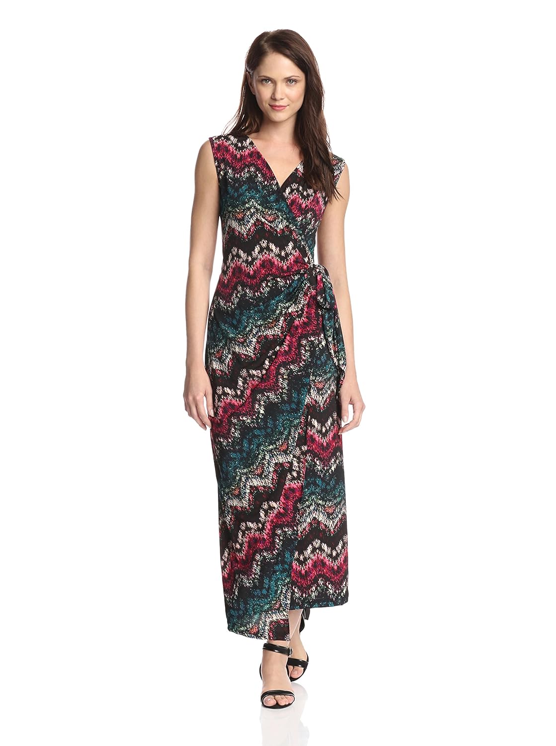 melissa masse 女式无袖披肩连衣裙,浅绿色种子, xl 码